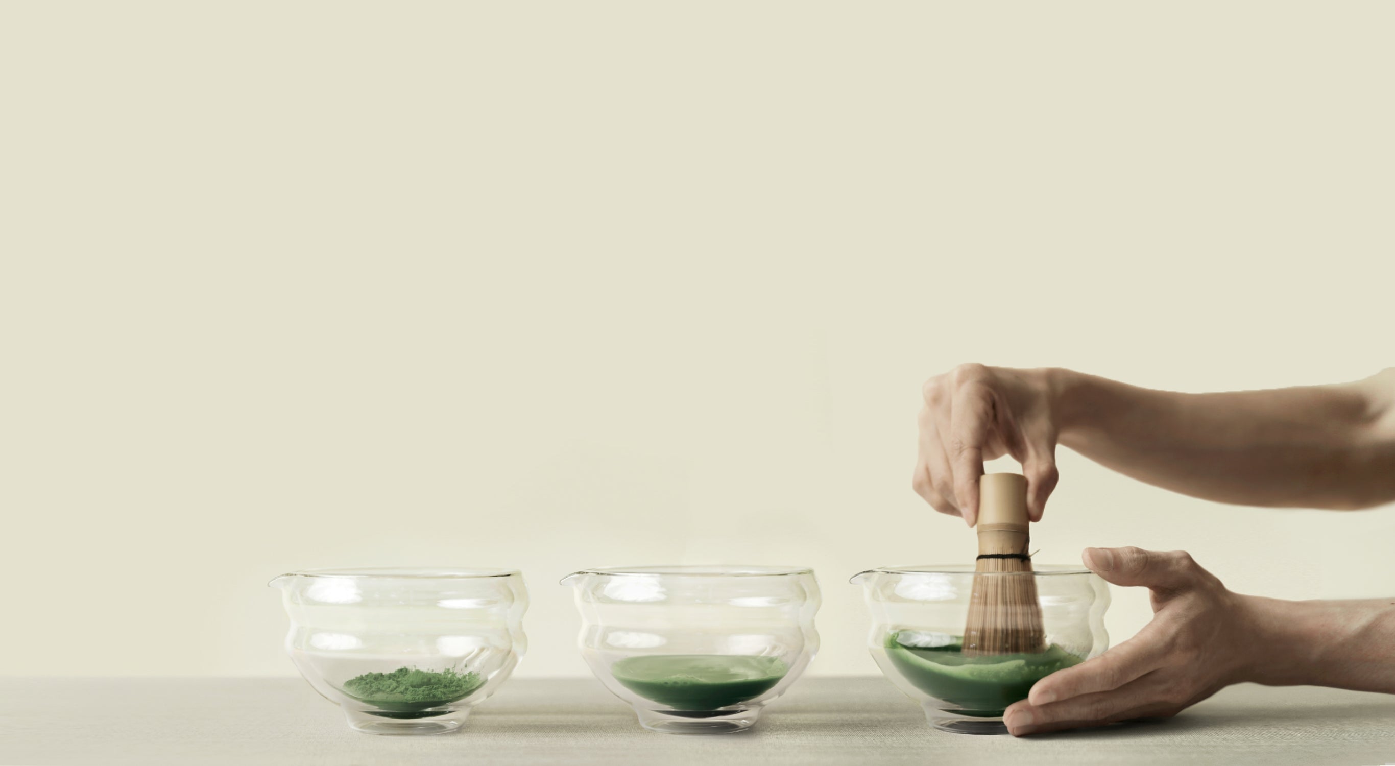 Glass Katakuchi Serving Bowl