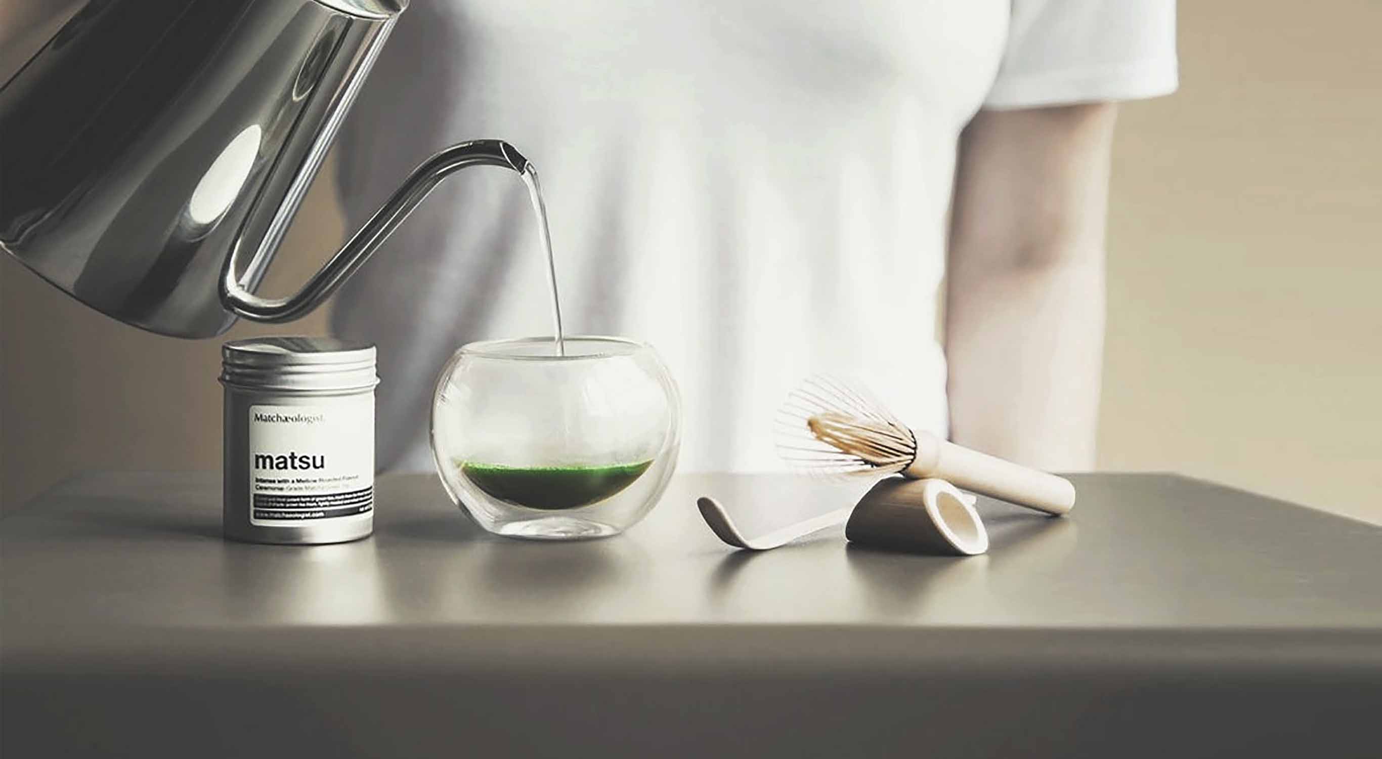 抹茶ラテの作り方